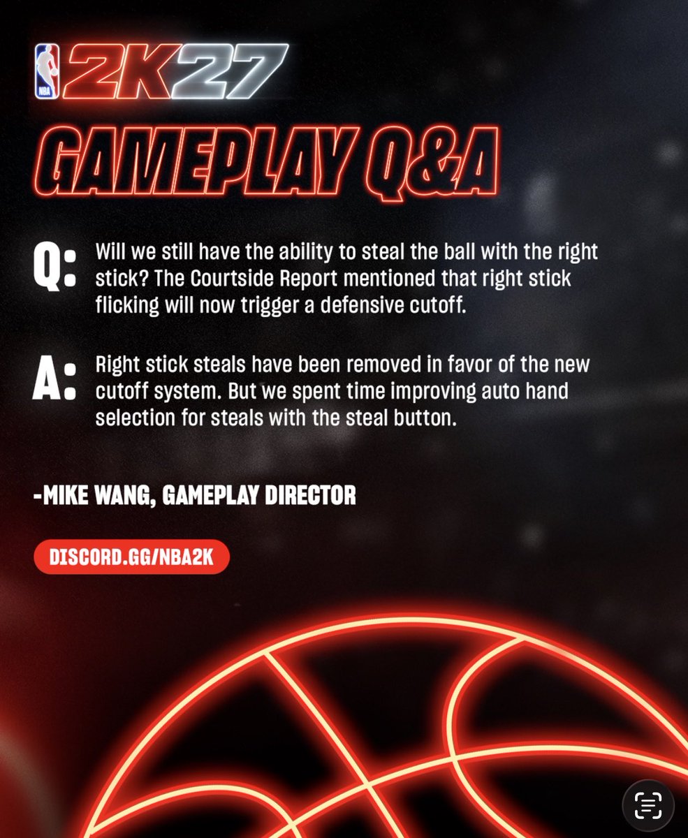NBA 2K27 Gameplay Q&A: right-stick steals removed in favor of defensive cutoff system