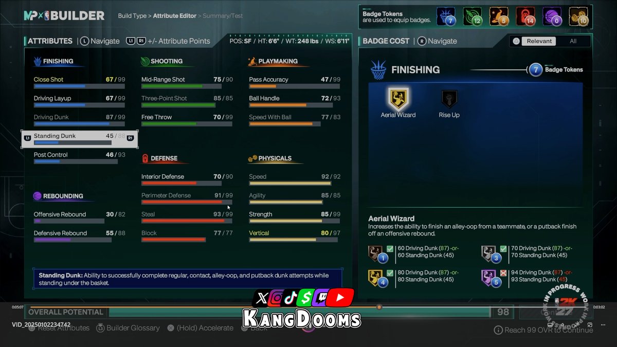 Dooms 6'6" 2-Way Bulldozing Iso Sniper build