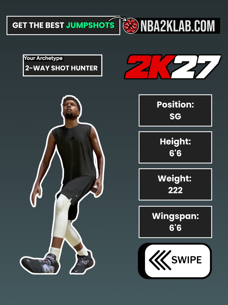 NBA 2KLab 6'6" 2-Way Shot Hunter